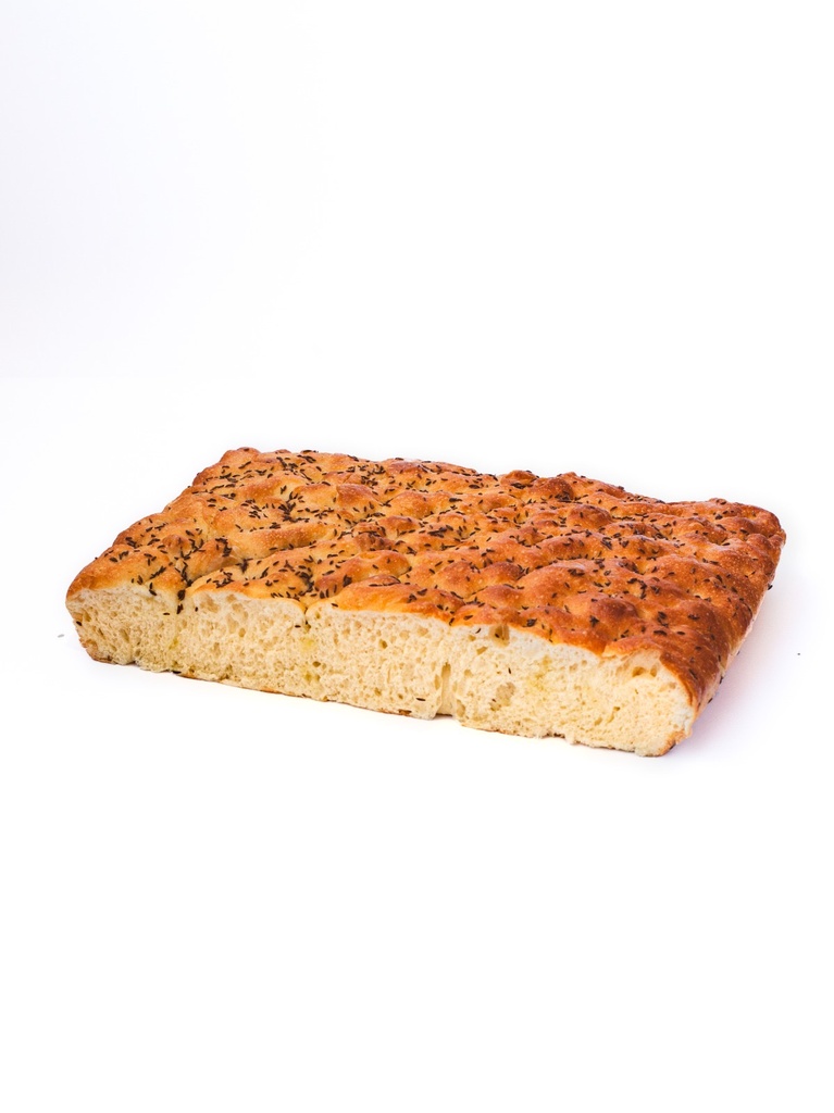 Focaccia caraway 1300gr (After Baking 1200gr)
