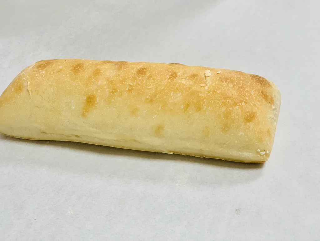 Ciabatta 120gr L:20cm W:7cm 80%cook