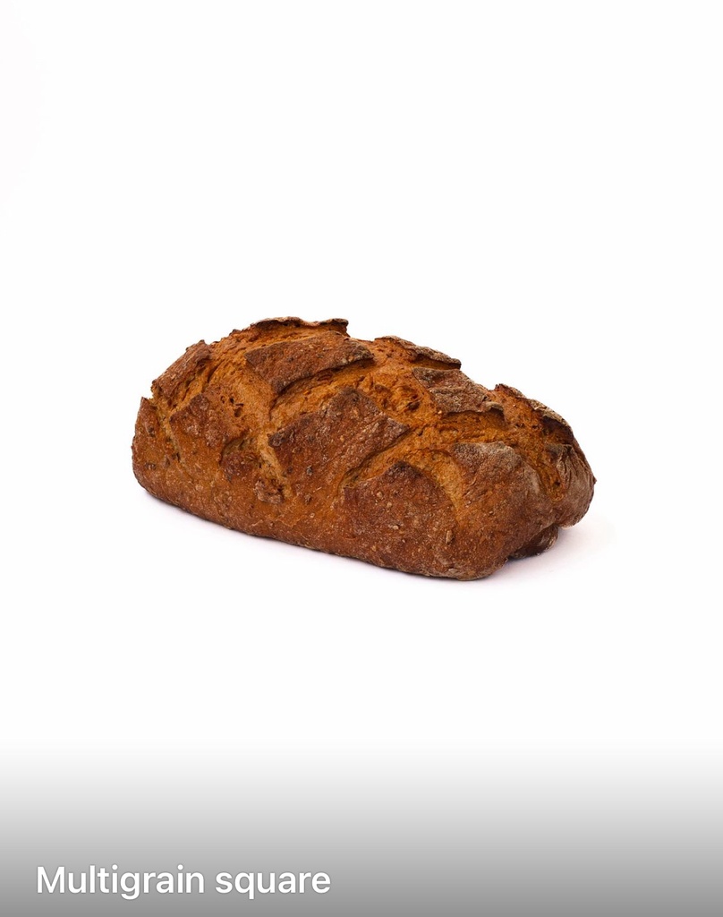 Loaf multigrain square 1200gr Unsliced