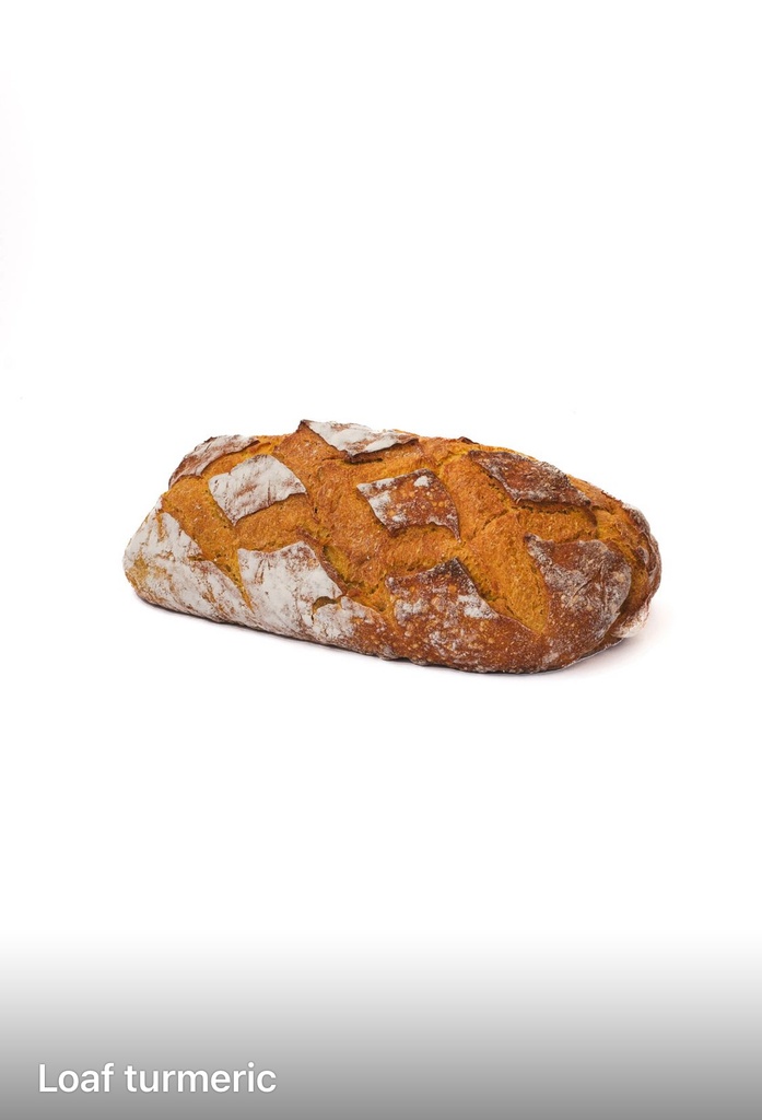 Loaf Turmeric 1200gr Unsliced