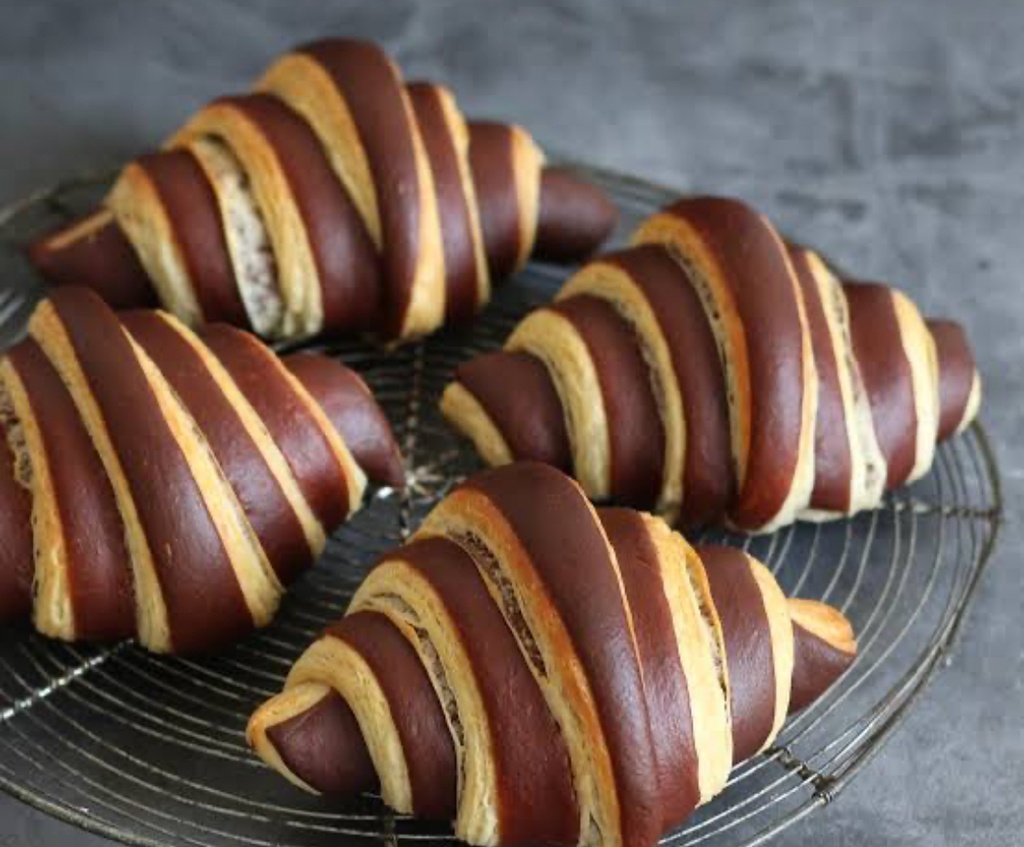 Croissant cacao mini