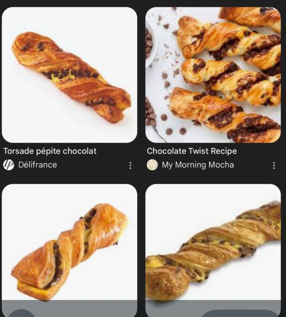 Croissant Choco twist 100gr