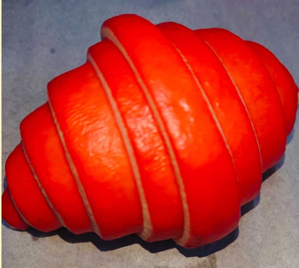 Croissant plain red raw pre proofed 25gr