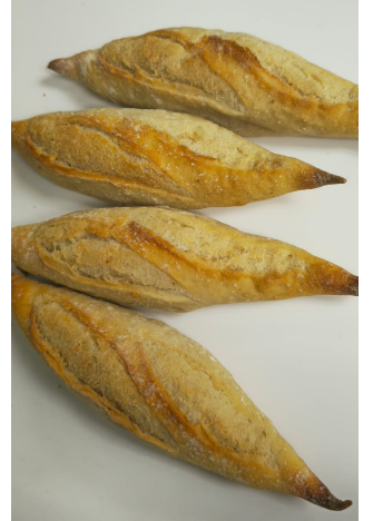 Mini baguettine buckwheat After baking 70gr 70%cook Frozen 