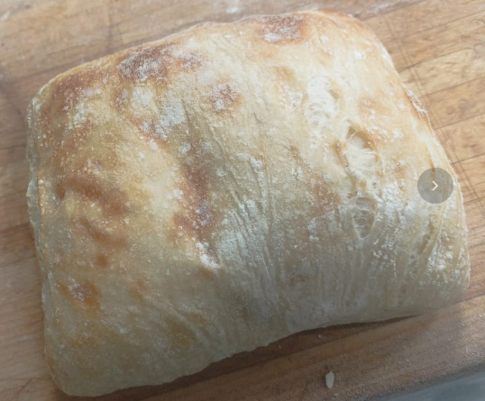 Kebab bread square 12x12cm  80% Bake 
