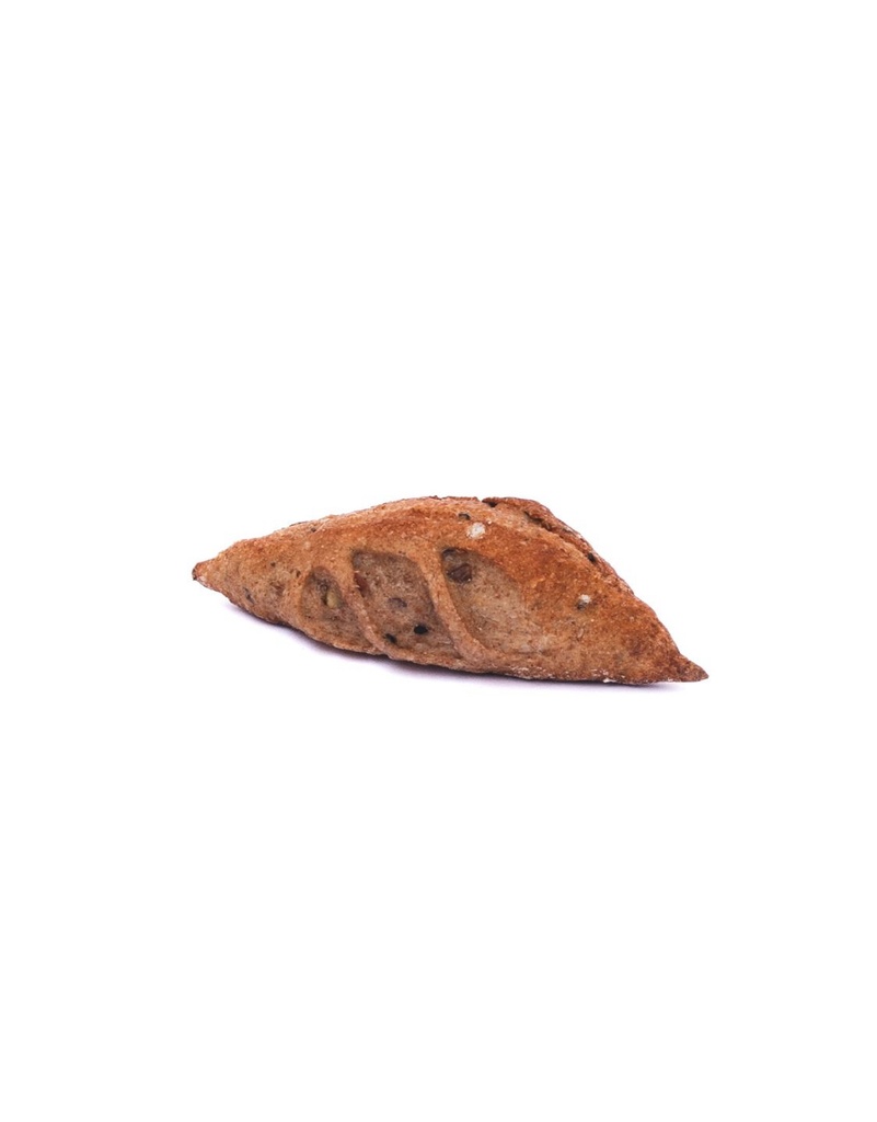Mini Loaf wholewheat multigrain 50gr (After Baking 45gr) Pointy