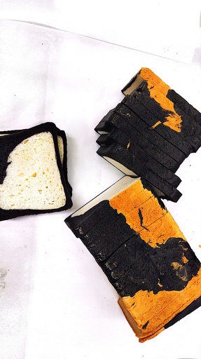 Pain de Mie Japanese 1050gr black and white sliced