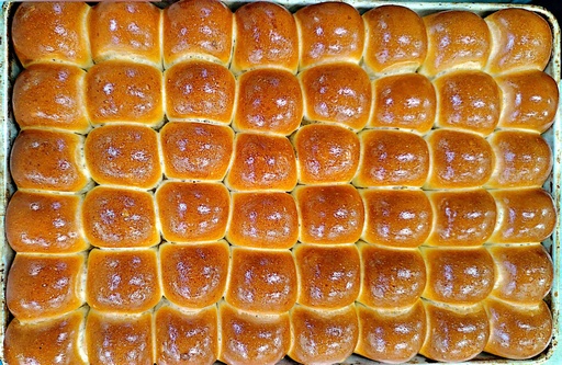 Parker roll plain 70pcs/40gr (After Baking 37gr) 